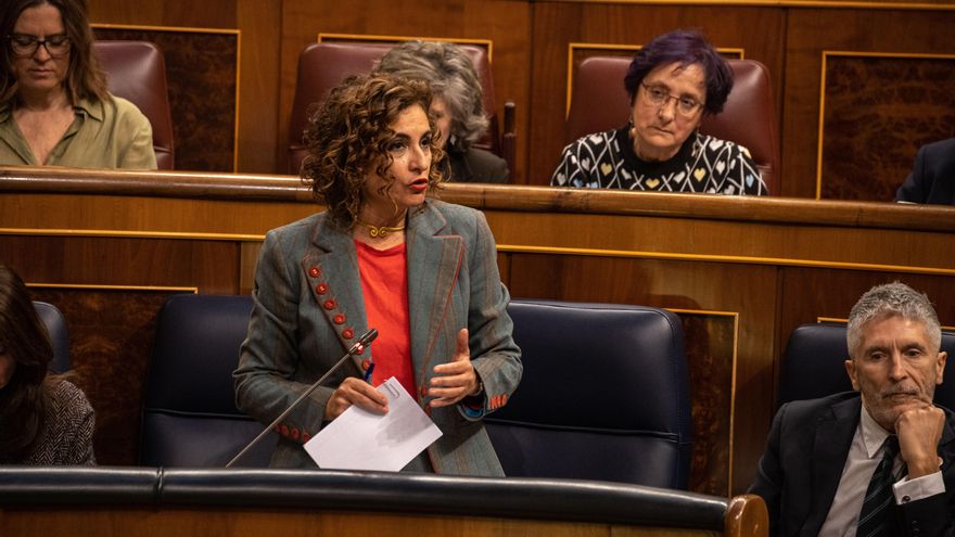 La ministra de Hacienda y Función Pública, María Jesús Montero.