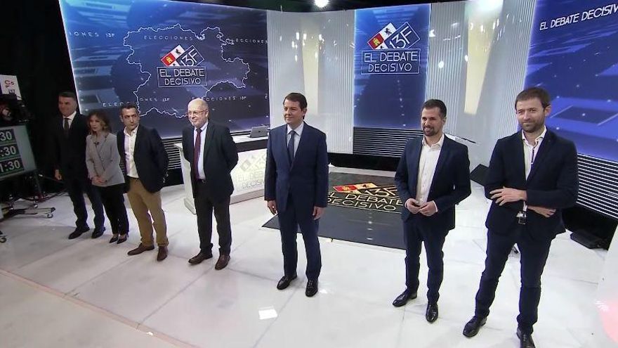 Segundo debate de Castilla y León.