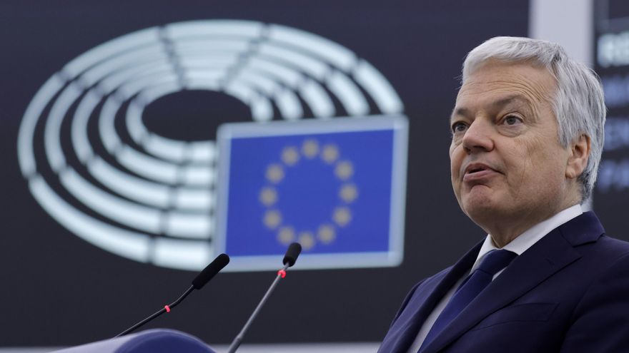 Imagen de archivo del el comisario europeo de Justicia, Didier Reynders.EFE/EPA/RONALD WITTEK