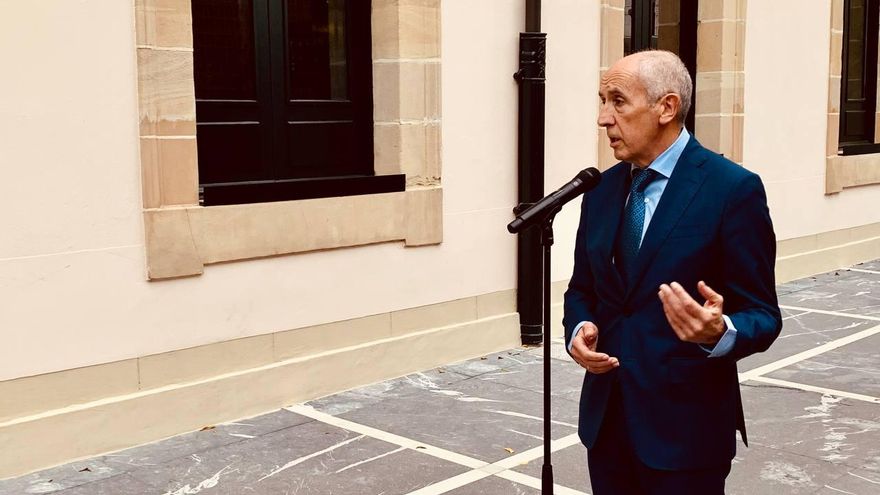 El vicelehendakari, Josu Erkoreka