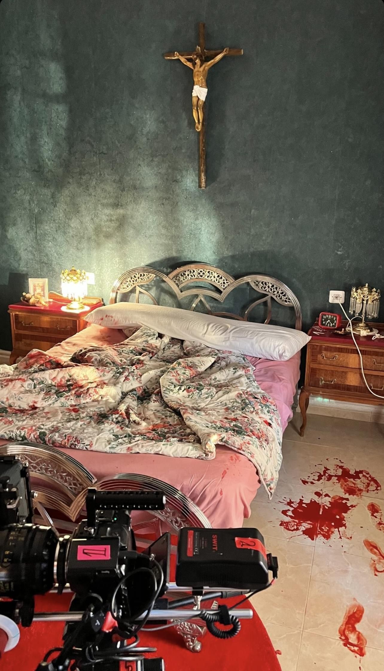 Set de rodaje del cortometraje 'KillJOTE', rodado en Bolaños de Calatrava (Ciudad Real)