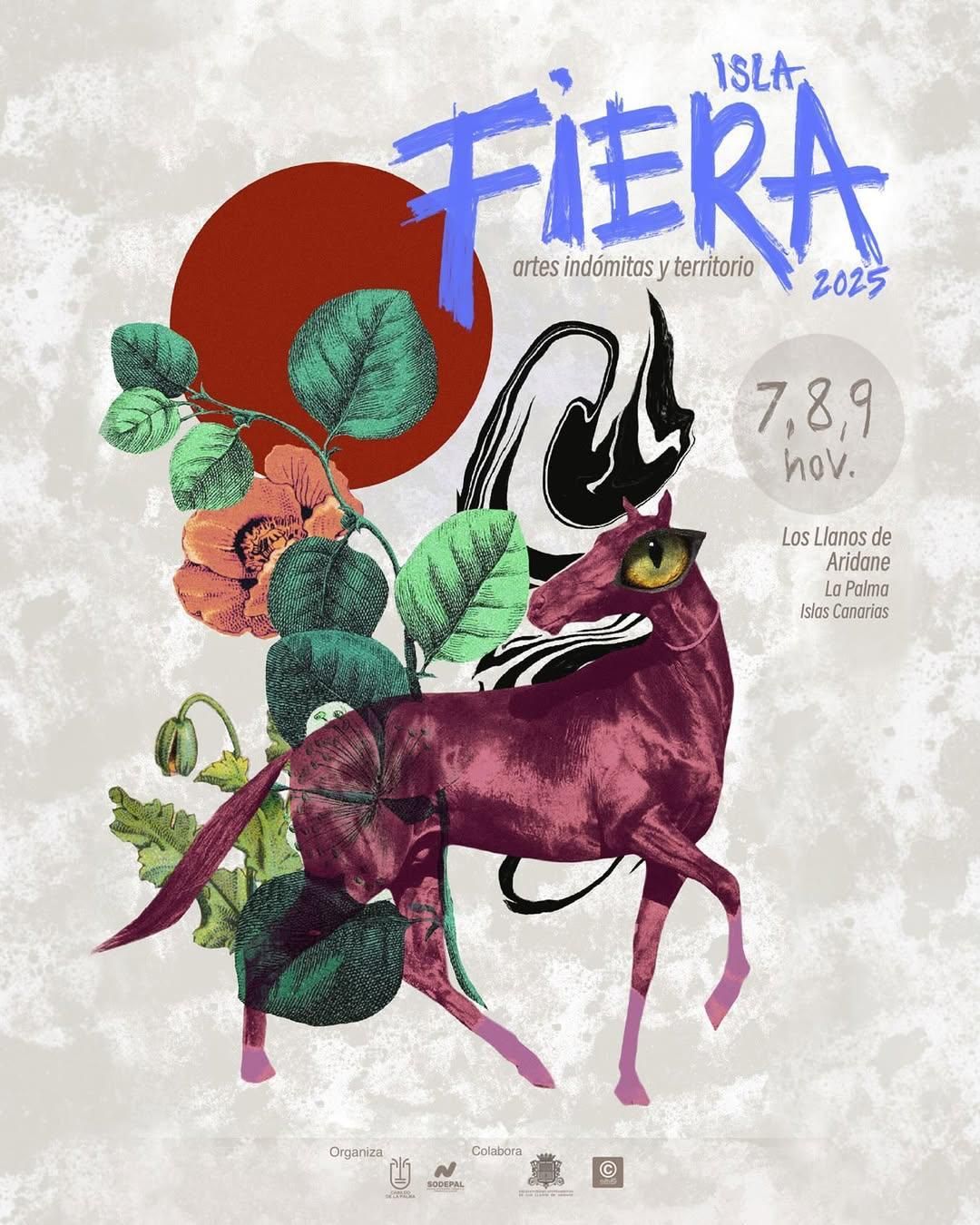 Cartel del festival 'Isla Fiera'.