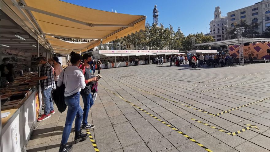 L'organització va perimetrar el recinte per a controlar l'aforament i la seguretat de l'espai.