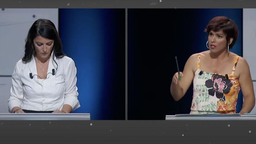 Teresa Rodríguez contesta a Macarena Olona.