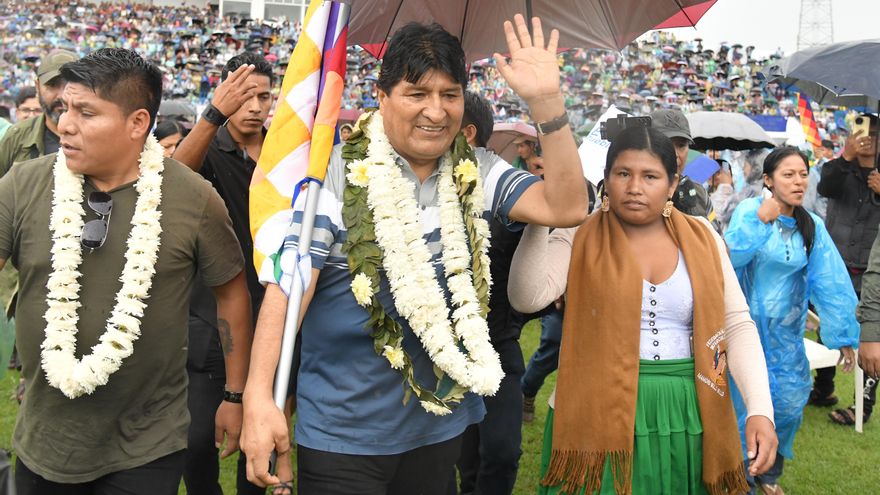 Evo Morales dice que no abandonará "la batalla" para ser candidato a la Presidencia