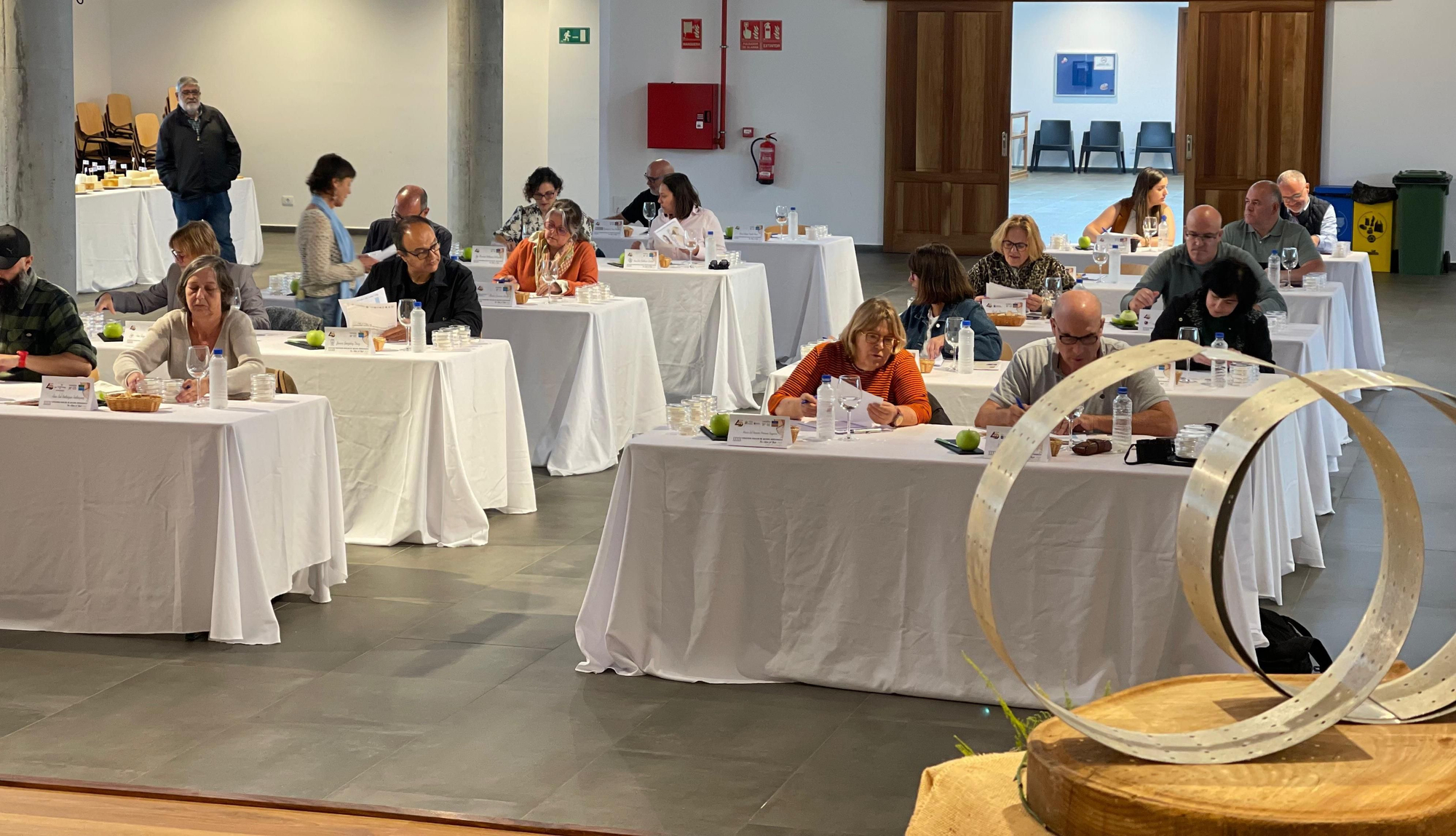 Garafía premia a los mejores Quesos Artesanales de La Palma en las fiestas de San Antonio del Monte.