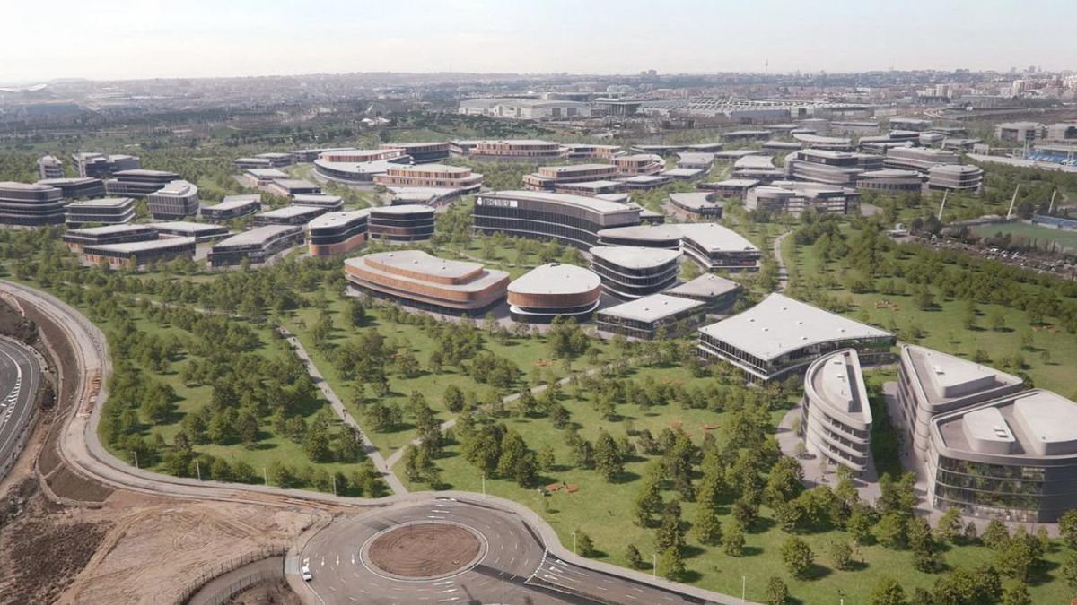 Recreación de Madrid Innovation District