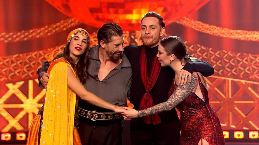 'Bailando con las estrellas' proclamó ganadora a María Isabel en una final muy ajustada con Adrián Lastra