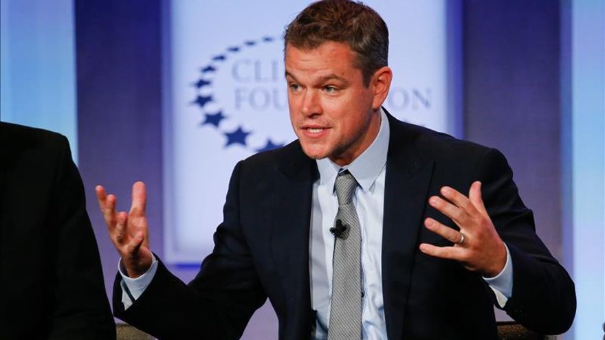 Matt Damon califica de "xenófobo" y "deshumanizante" el discurso de Trump