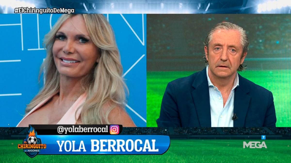 Yola Berrocal llama a Pedrerol en directo para defender una canción enviada a 'El Chiringuito' como himno del Mundial