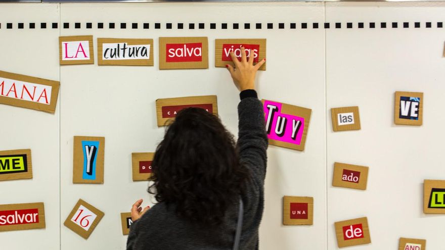 La galería de Magdalena, en Metro de Madrid - Línea Zero, 2015