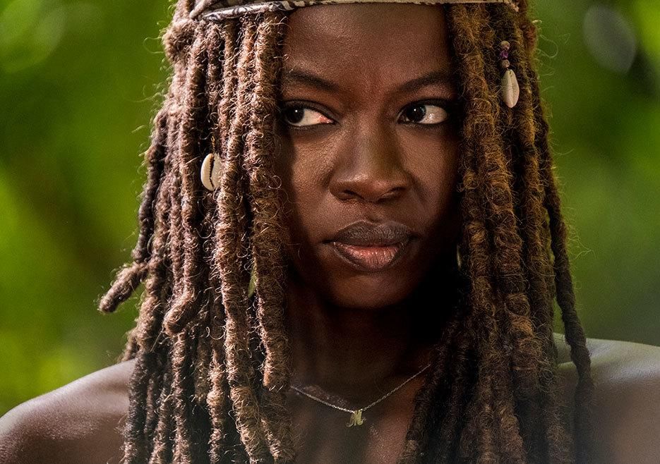 Michonne en la temporada 9 de The Walking Dead