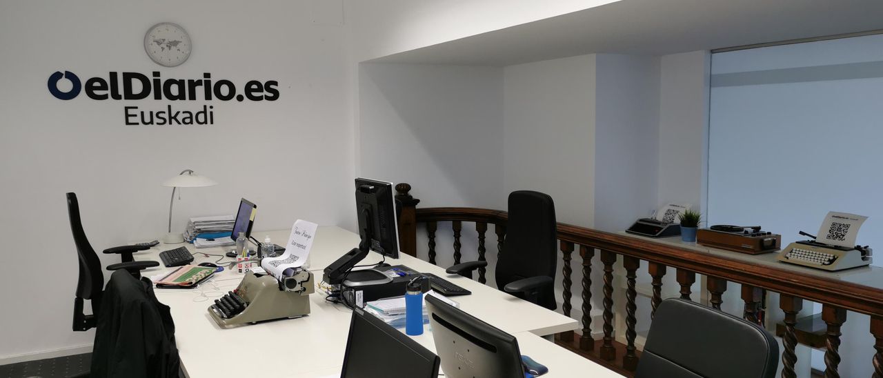 La oficina de elDiario.es/Euskadi