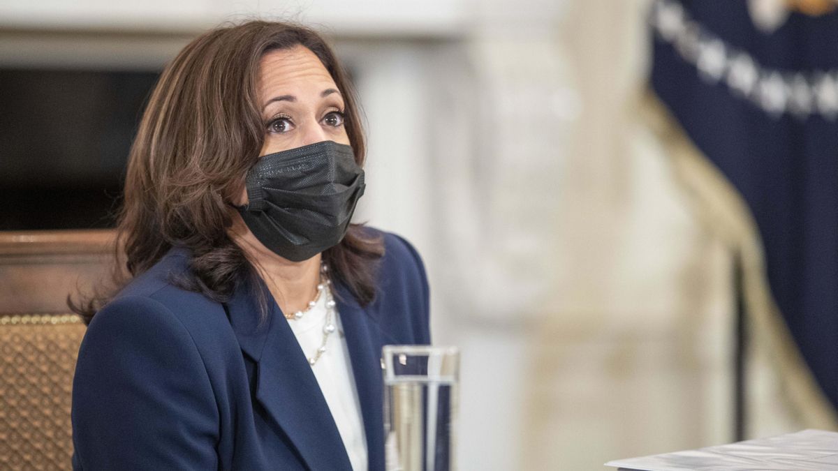 Kamala Harris, vicepresidenta de los Estados Unidos.