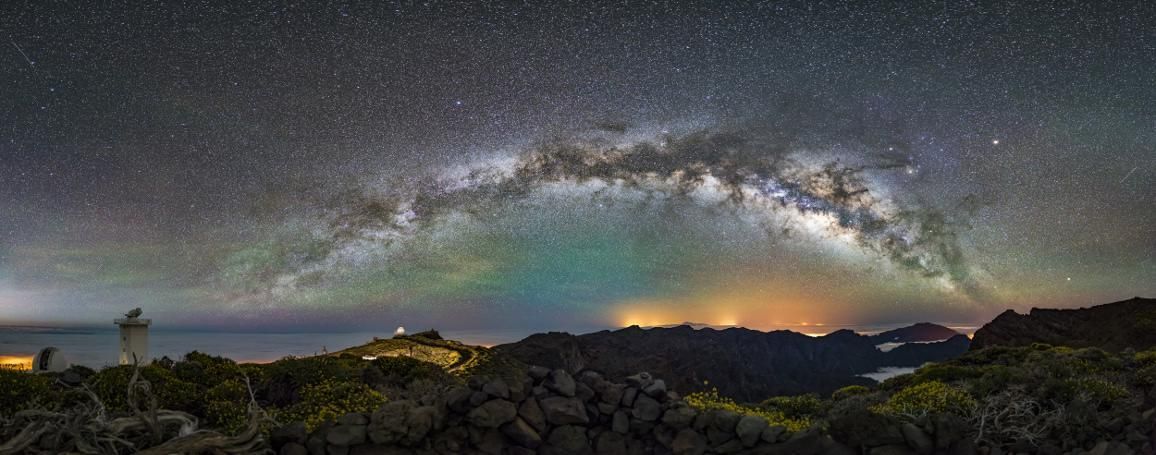 En  la modalidad de 'Paisaje astronómico desde La Palma', el segundo clasificado fue Kai Stockrahm, con 'The Arc'.
