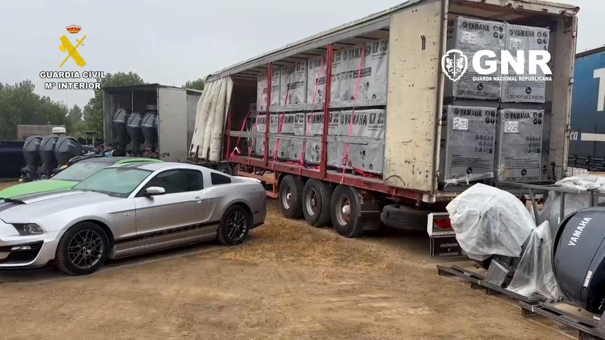 Desmantelada en Portugal la mayor red de fabricación de narcolanchas de la península