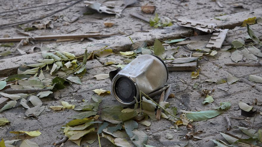 Ataque con drones kamikaze en Kiev. EFE/EPA/VADYM SARAKHAN