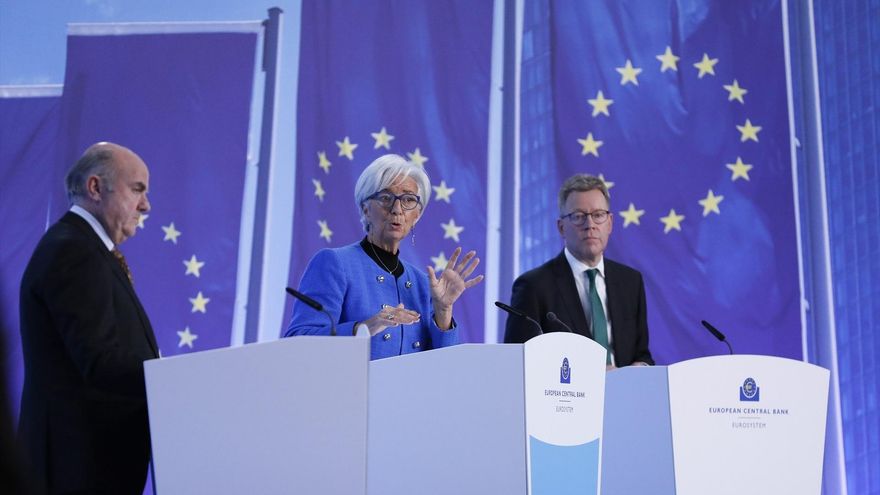 So far the low interest rates sung of the ECB: doubts sprout with the background trade war