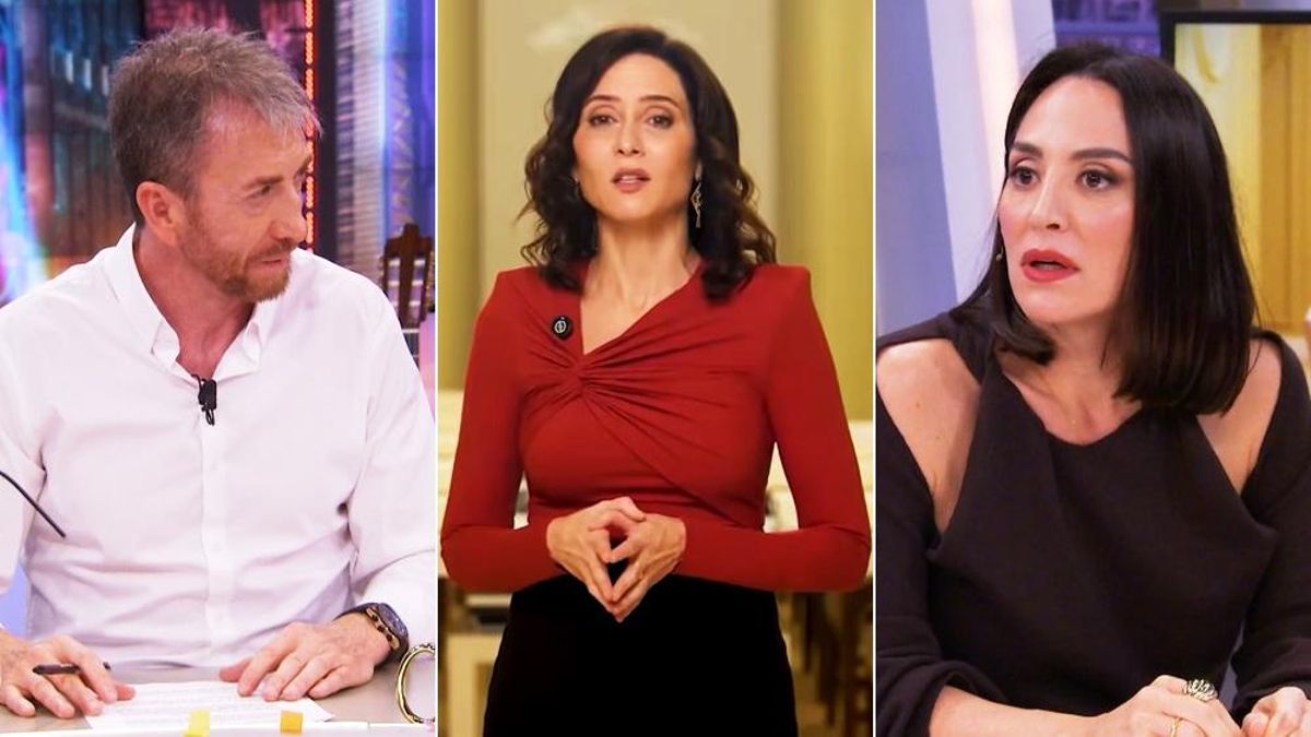 Pablo Motos y Tamara Falcó critican que Ayuso entregue la medalla de Madrid a Estados Unidos: "No se entiende"