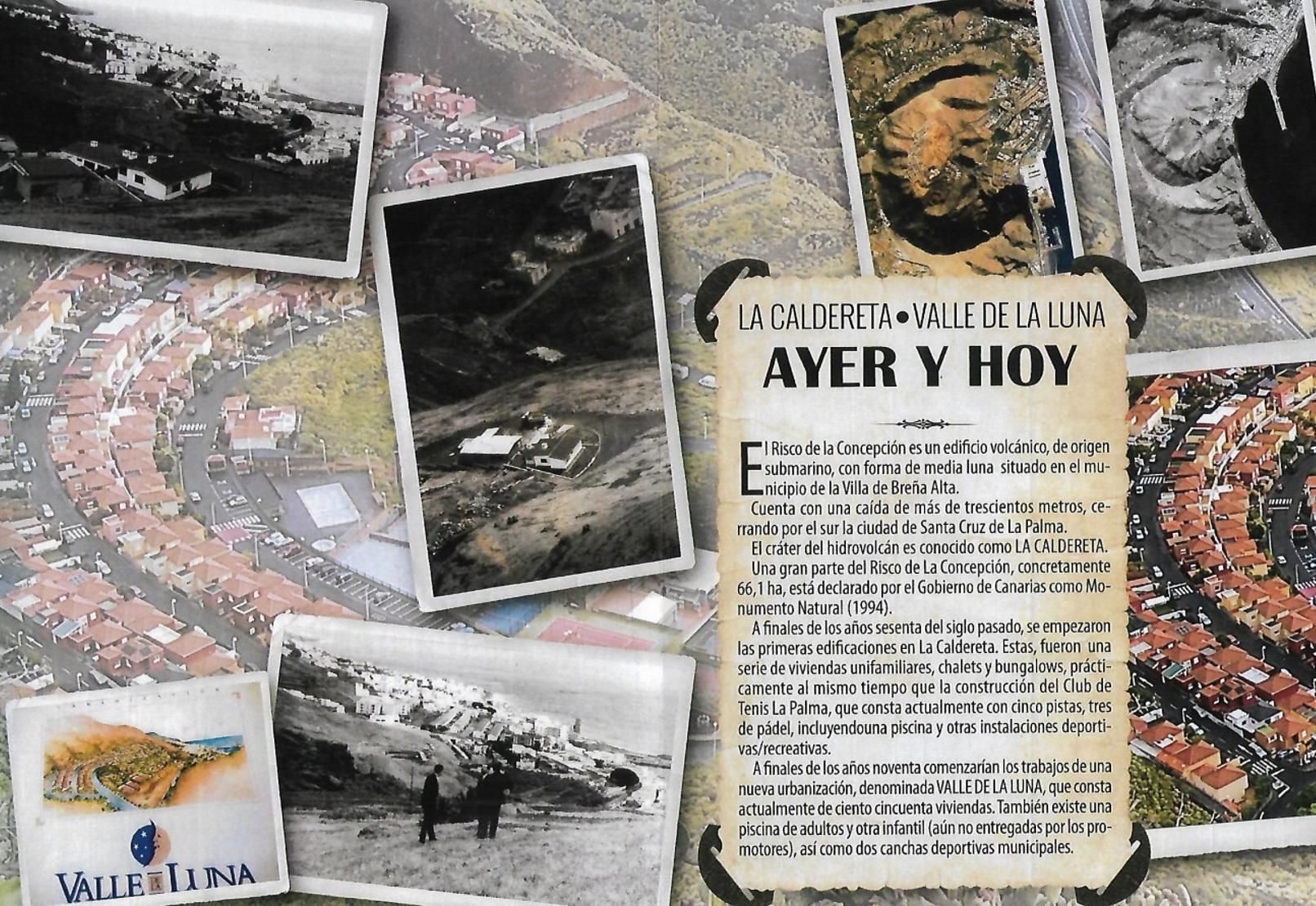 Imágenes y texto incluidos en el folleto informativo.