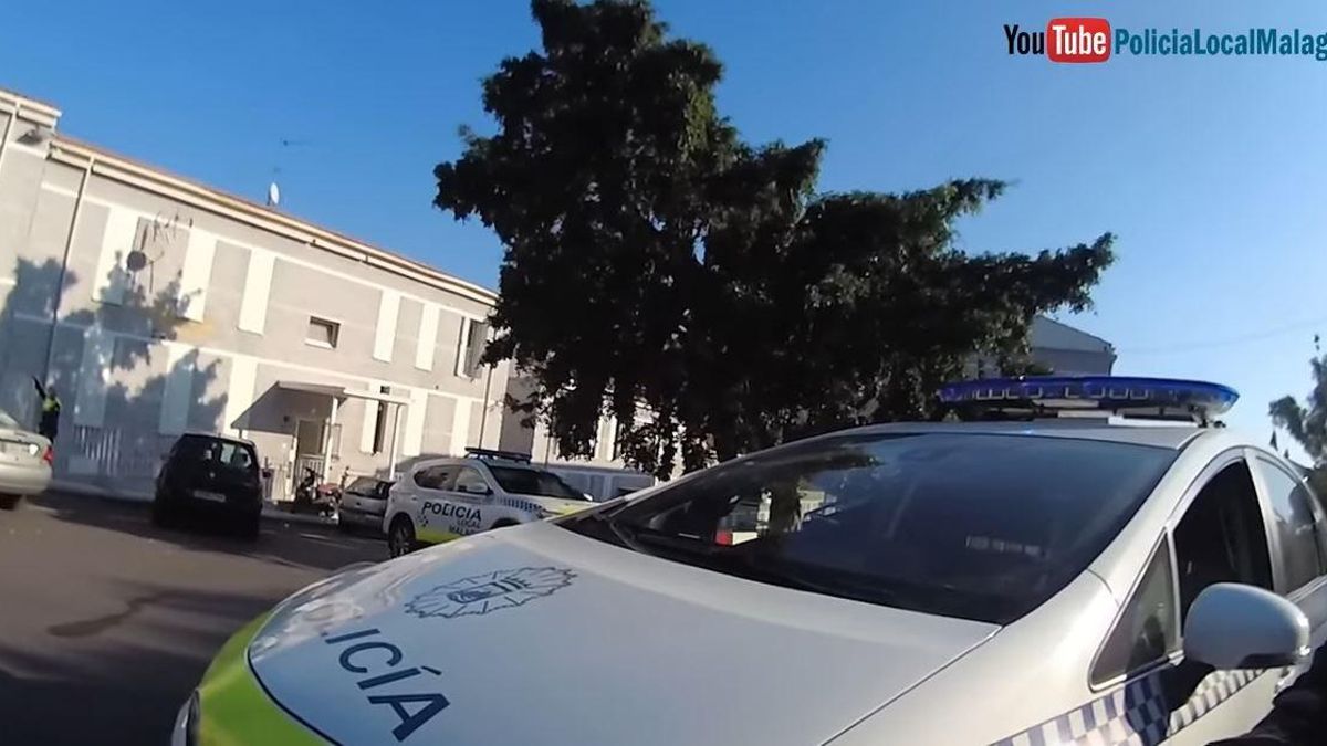 Un coche de la Policía Local de Málaga