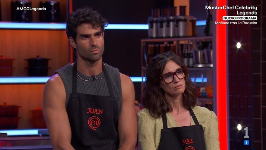'MasterChef Celebrity Legends' expulsa a uno de los más queridos en la noche más tensa de la edición