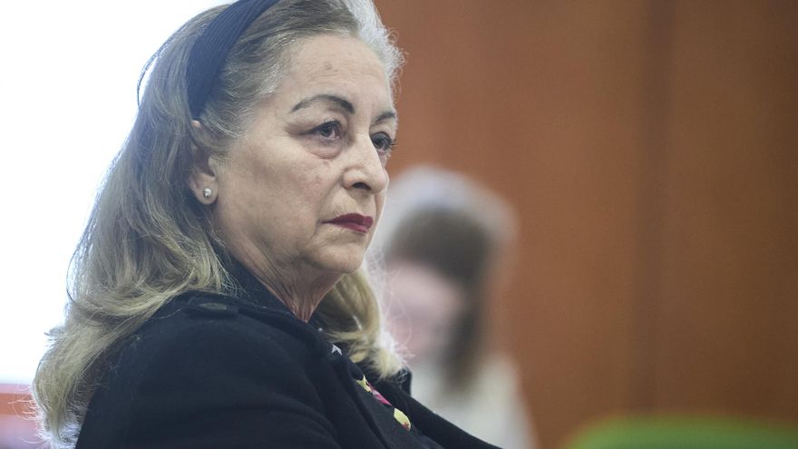 Archivo - La condenada por el crimen del cráneo de Castro Urdiales, Carmen Merino, durante una vista en la sala de lo Civil y Penal del Tribunal Superior de Justicia de Cantabria (TSJC), a 14 de marzo de 2023, en Santander, Cantabria (España).