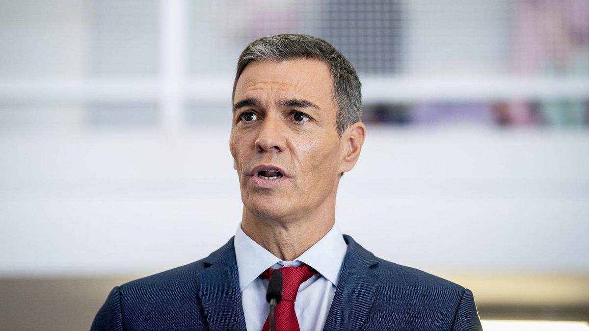 El presidente del Gobierno, Pedro Sánchez
