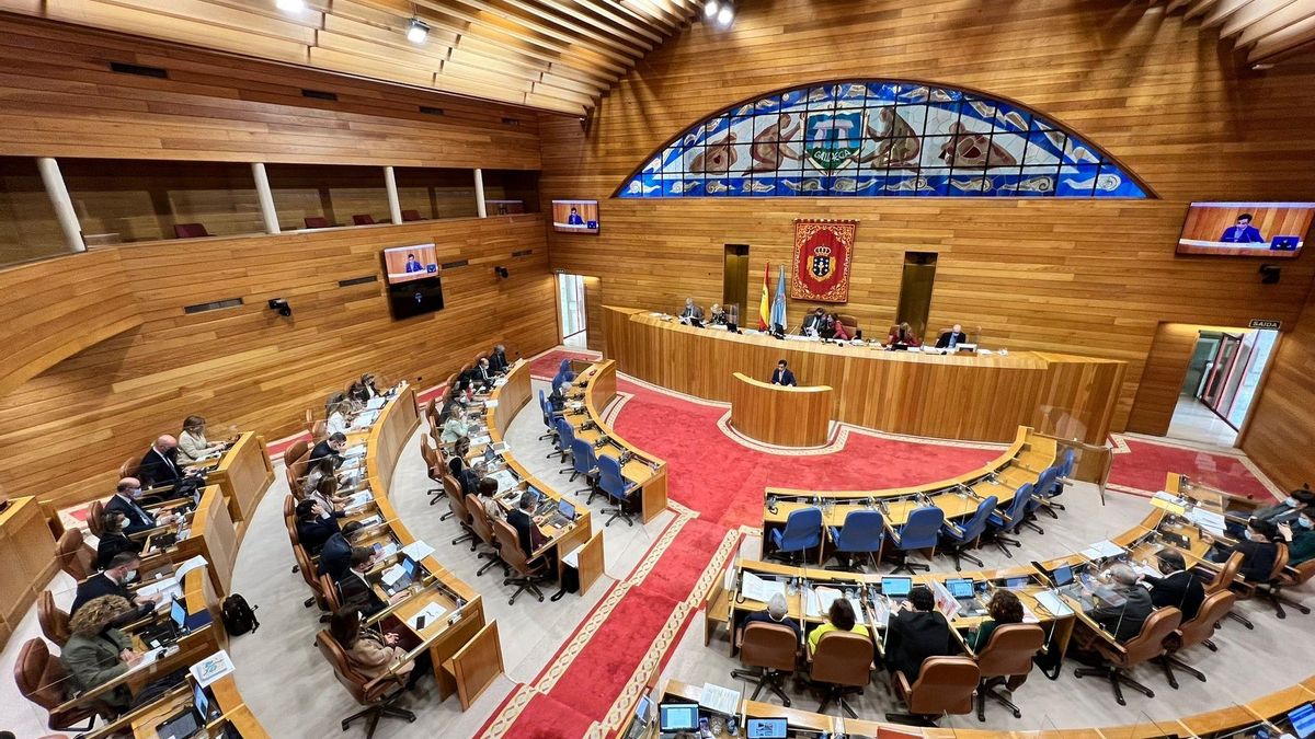 Imagen de archivo del Parlamento de Galicia.