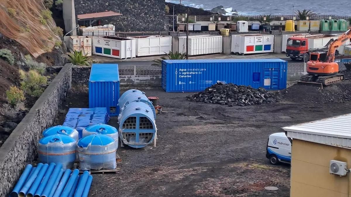 La primera desaladora pública de La Palma podría entrar en servicio antes de final de año