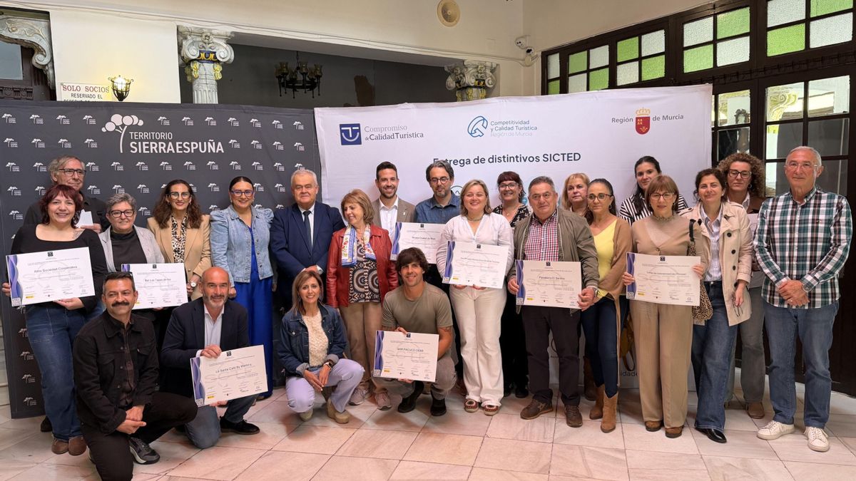 Mula refuerza su apuesta por la calidad turística con cinco distintivos SICTED, incluido el Museo Ciudad de Mula