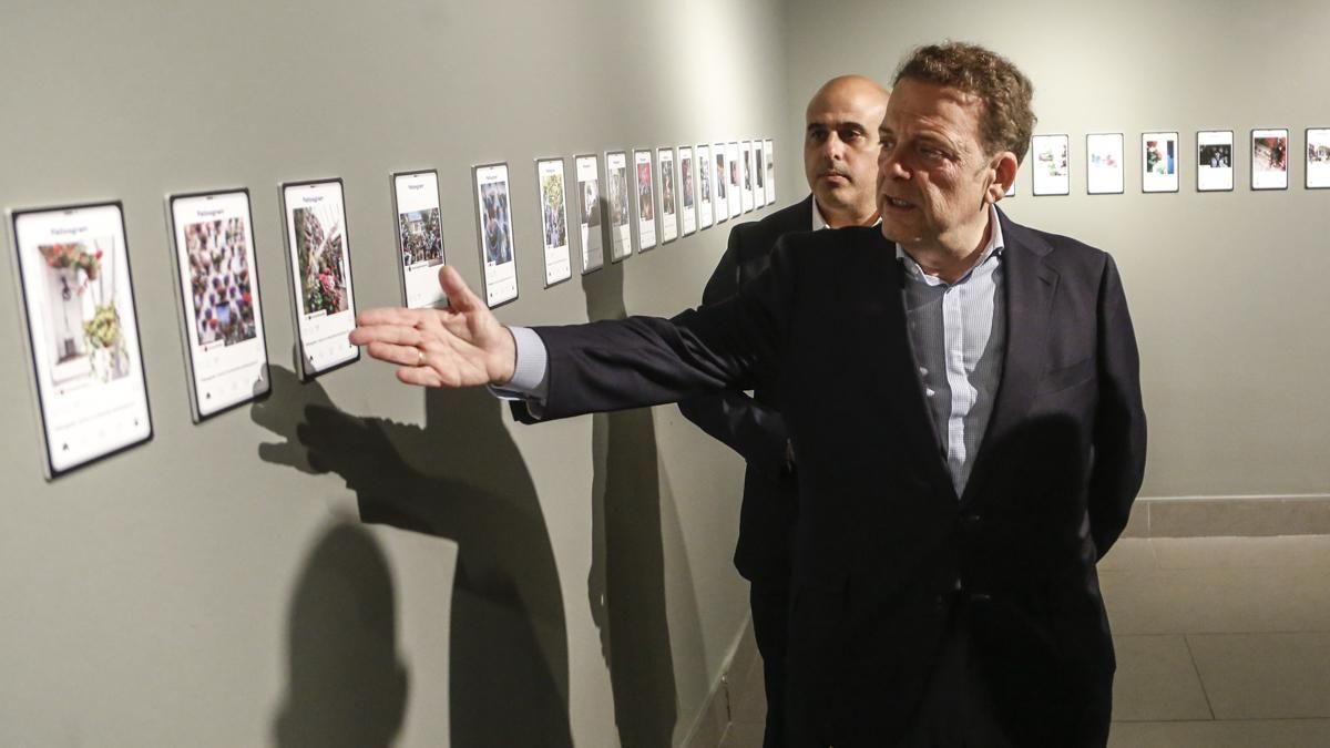 Inauguración de la exposición de Patiosgram25 en la Fundación Cajasol