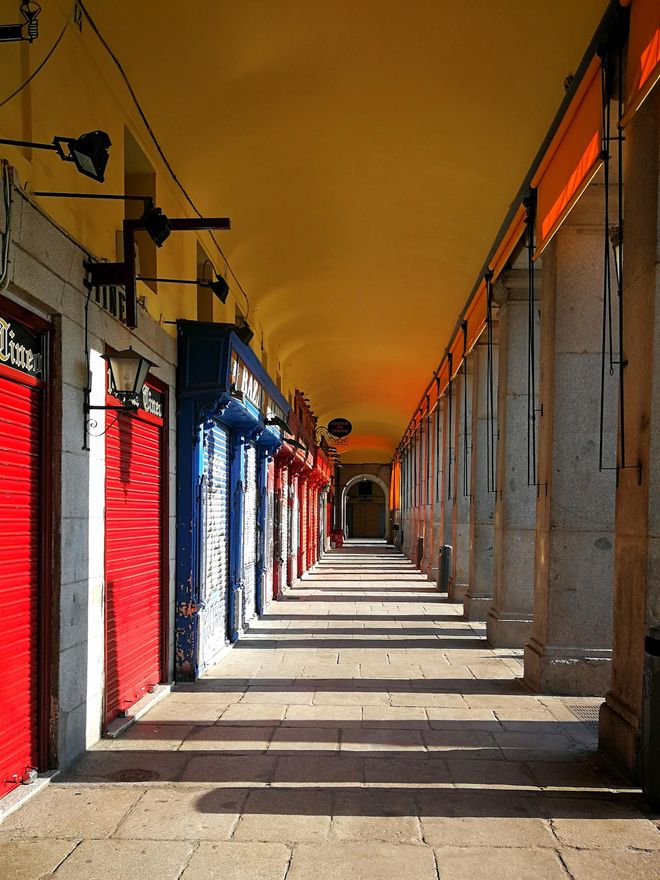 Soportales de la Plaza Mayor