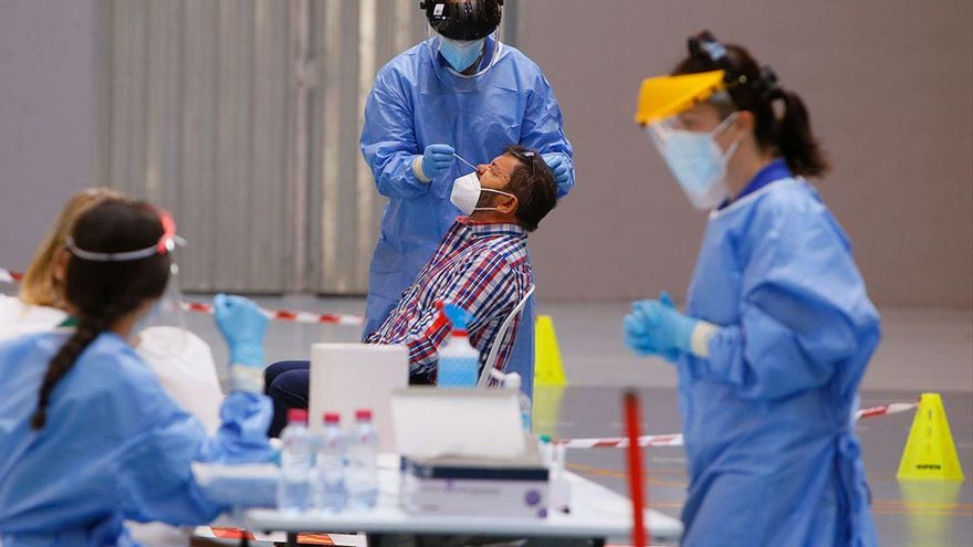 Test para detectar el coronavirus.