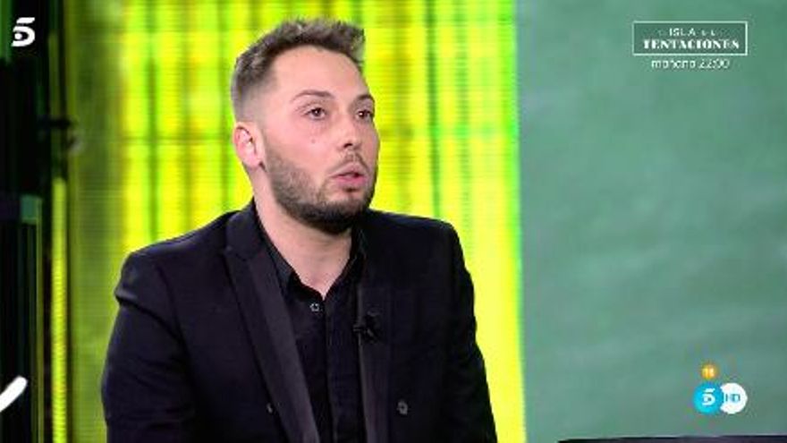 Avilés, en el plató de 'Pesadilla en El Paraiso'