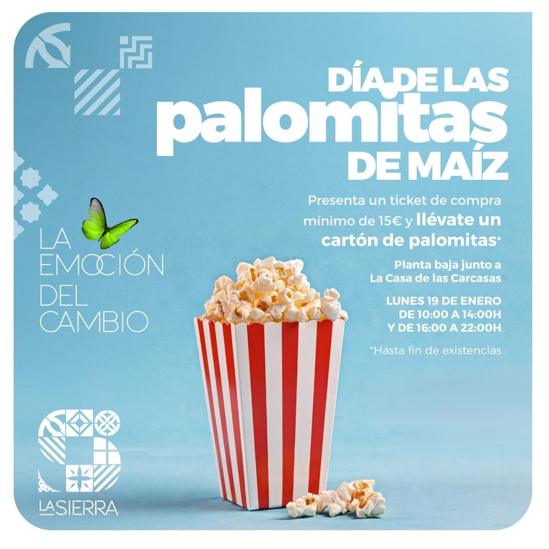 Cartel del centro comercial La Sierra