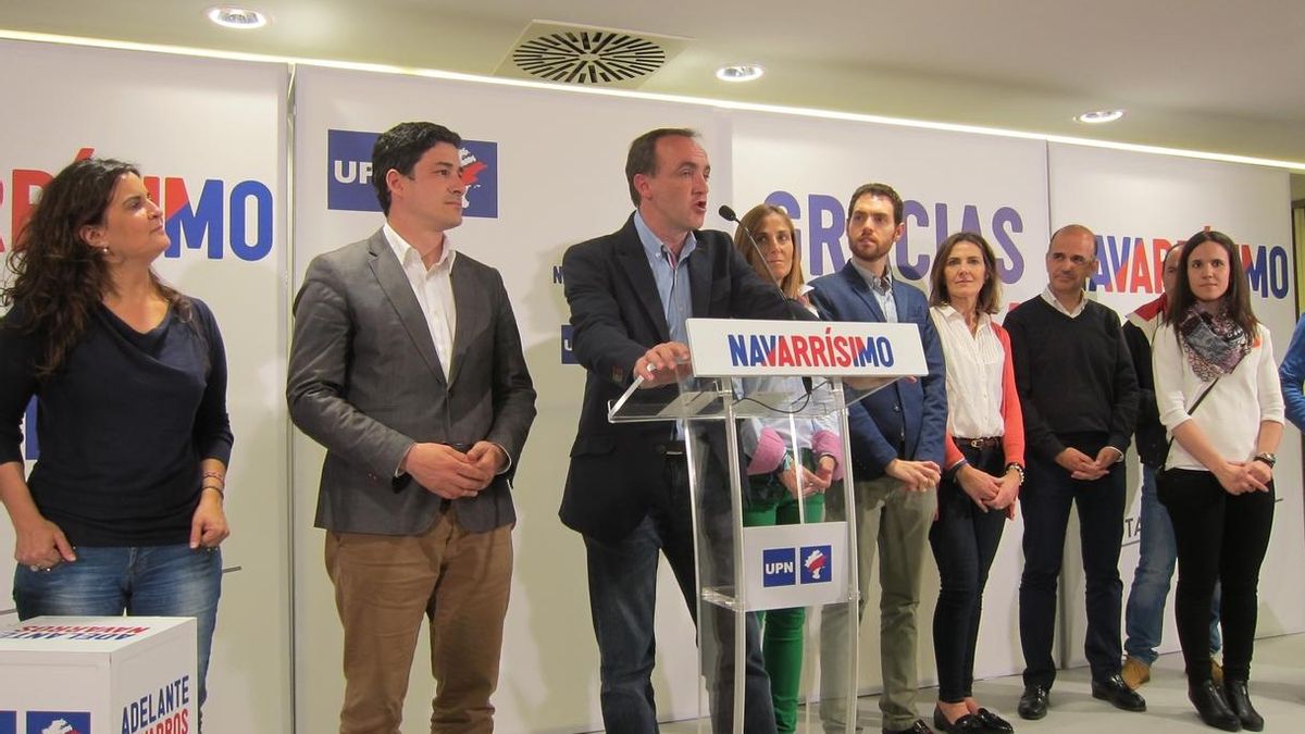 Esparza hablará "desde mañana" con los partidos, salvo con EH Bildu, "sin legitimidad para formar Gobierno"
