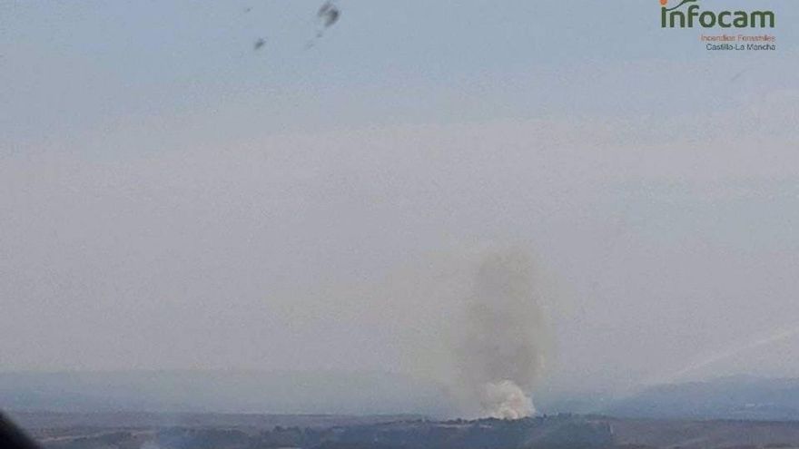 Los bomberos dan por extinguido el incendio de Borox que afectó entre 50 y 60 hectáreas