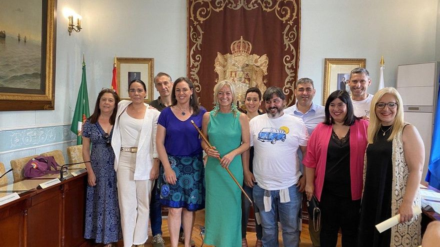 El nuevo equipo de gobierno PSOE-CastroVerde en Castro Urdiales.