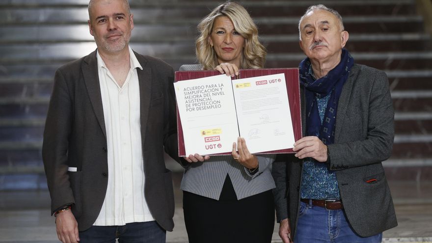 Trabajo y los sindicatos llegan a un acuerdo para la reforma del subsidio por desempleo