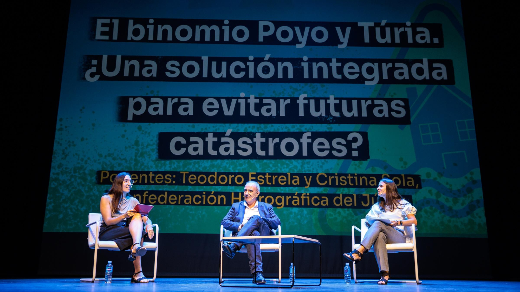 La jornada 'Inundaciones intensas y cambio climático en un contexto metropolitano. Los casos del Túria, el Poyo y el Carraixet', en imágenes