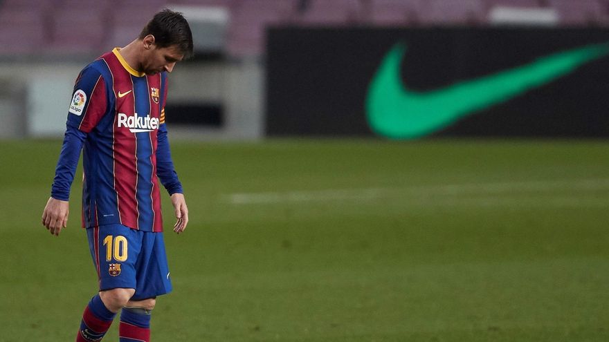 El delantero argentino del FC Barcelona, Leo Messi. EFE/ Alejandro Garcia/Archivo