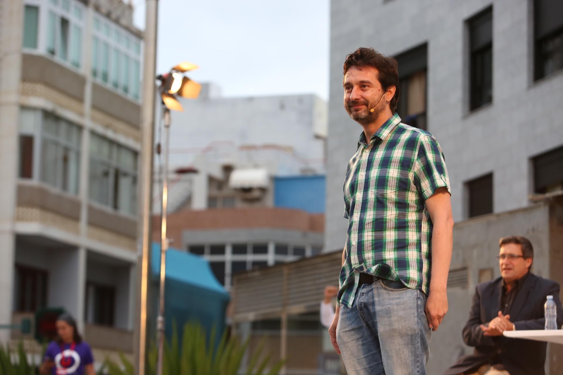 El secretario de Relación con la Sociedad Civil y Movimientos Sociales de Podemos, Rafael Mayoral