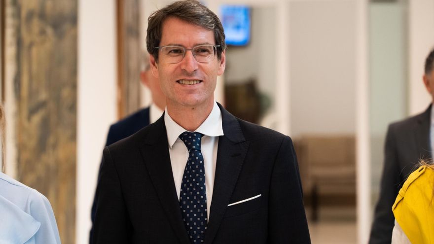 Gonzalo Capellán ha sido elegido está mañana como presidente del Gobierno de La Rioja