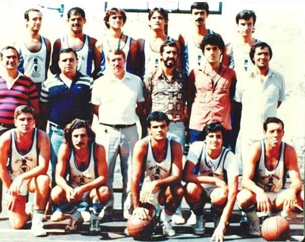 Con la U.B. La Palma (1982).