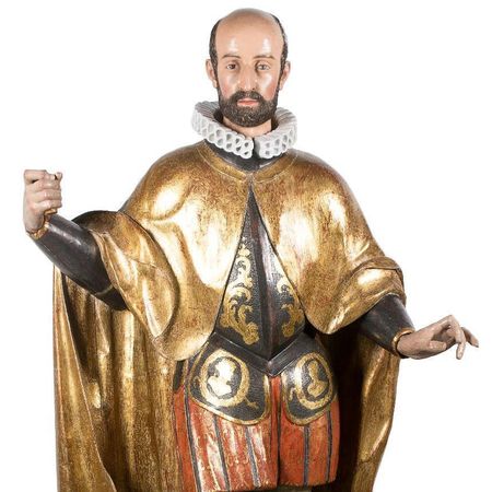 El San Fernando de Pedro de Ávila (atrib.), con una cabeza que no es la original.