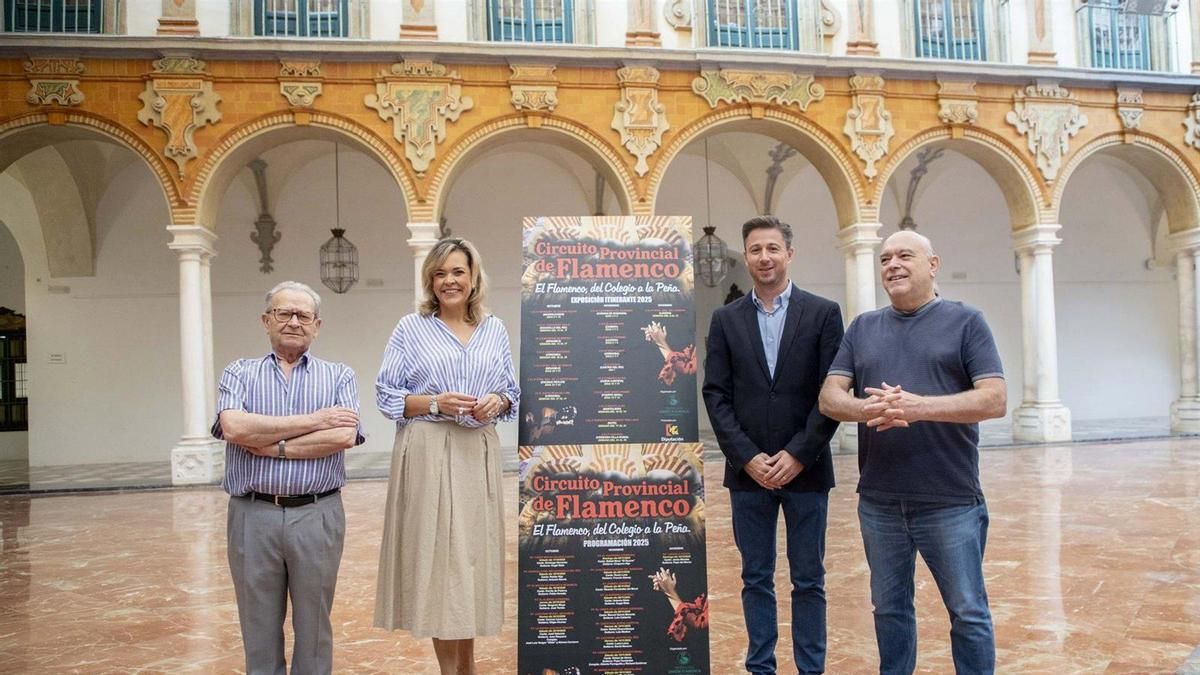La Diputación llevará el flamenco a los IES de la provincia gracias a la colaboración con la Unión Flamenca