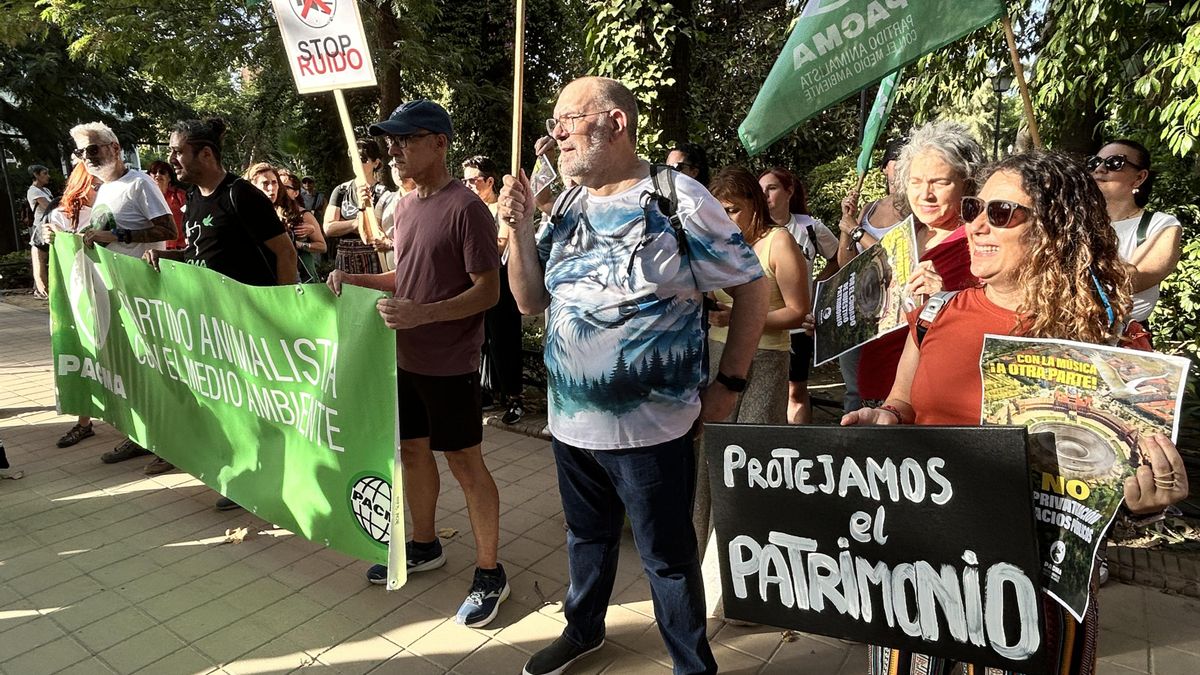 La protesta se ha desarrollado de forma pacífica.