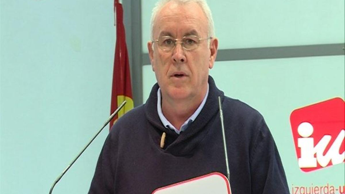 El coordinador federal de IU, Cayo Lara. \ EP