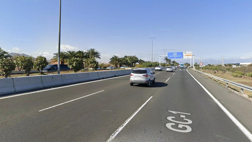 La Guardia Civil investiga a un conductor que se dio a la fuga tras causar varios accidentes en la GC-1